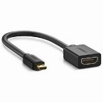 CONVERSOR CABLE MICRO HDMI A HDMI HEMBRA.